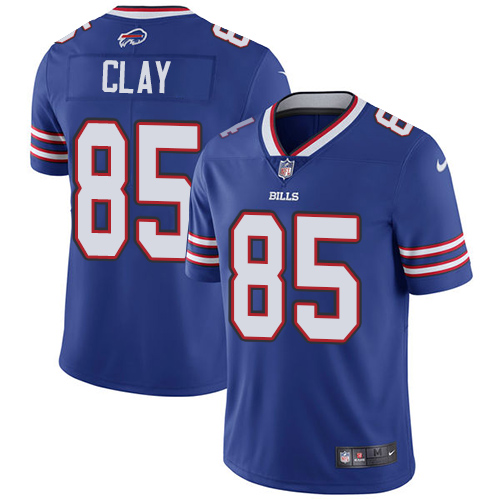 Nike Bills #85 Charles Clay Royal Blue Team Color Men's Stitched NFL Vapor Untouchable Limited Jersey - Click Image to Close